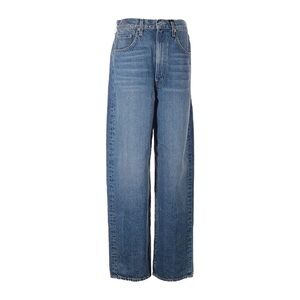 Edwin Kayla Wide Leg Jeans Dreamer Wash 28 NWT High Rise 100% Cotton Made in USA